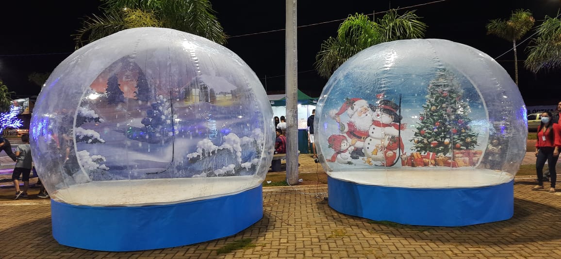 GLOBO DE NEVE INFLÁVEL 